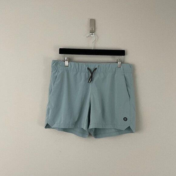 Free Fly Apparel Women's Swell Shorts in Coastal Sage Size Large - Picture 1 of 5